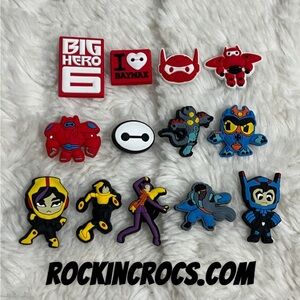 Big Hero 6 Croc Charms